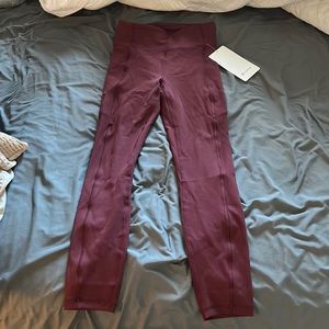 NEW WITH TAGS size 4 Lulu Lemon Invigorate High Rise Tight 25”